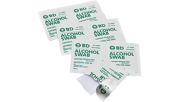 Bd alcohol swabs recall clearance